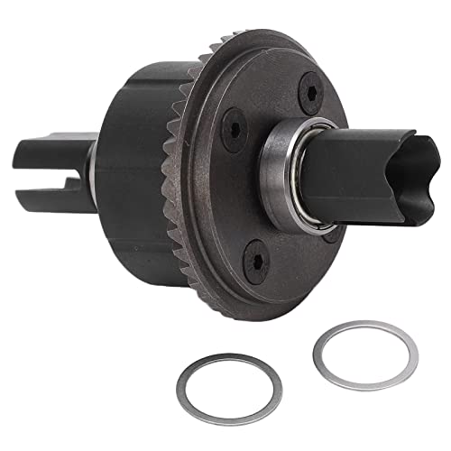 Multizenic 43T Front Rear Differential Gear, Replacement Upgrade Part for ZD Racing 1/7 DBX 07 EX 07 RC Car, Sturdy Plastic Steel Material, Smooth Driving, Improve Performance, Black von Multizenic