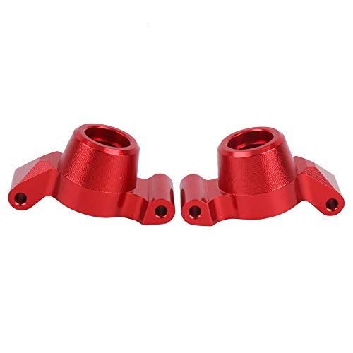 Multizenic Hinterachsschale aus Aluminiumlegierung für MAXX 89076 4 1/10 RC-Car, rot, passend, Upgrade-Zubehör, verbesserte Stabilität, rostbeständig, 2 Stück von Multizenic