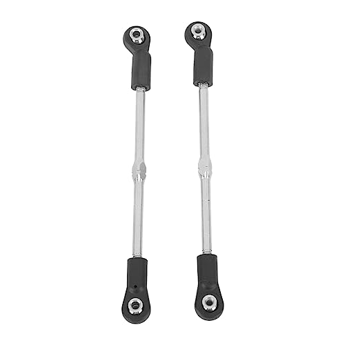 Multizenic Sturdy Steering Tie Rods for ZD Racing 1/8 RC Car, Plastic and Steel Construction, Easy Installation, Stable Performance, Refined Appearance, Ensures Smooth Steering von Multizenic