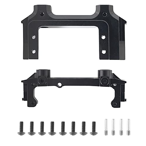 Multizenic Vordere und hintere Trägerhalterung für ferngesteuerte Autos aus Aluminiumlegierung, leichtes Ersatzteil, einfache Installation, präzise CNC-Bearbeitung, hervorragendes Upgrade von Multizenic