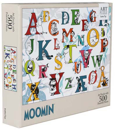 Barbo Toys Mumin ABC Puzzle 500 Teile von Mumin