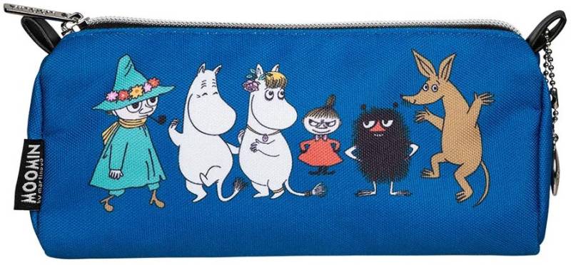 Mumin Ruttu Federtasche Freunde, Blau von Mumin