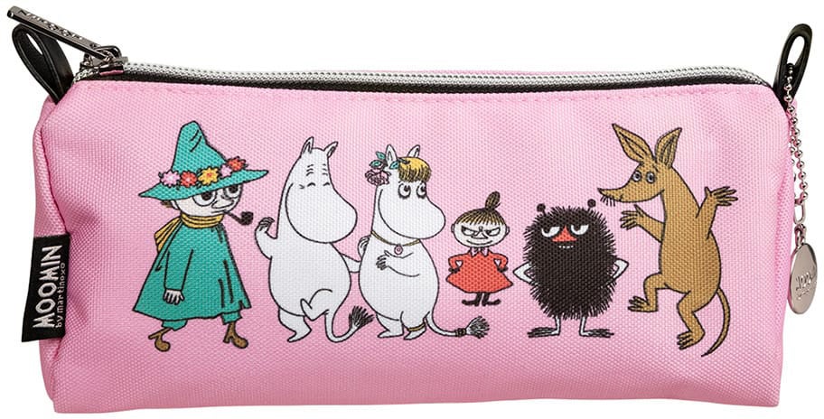 Mumin Ruttu Federtasche Freunde, Rosa von Mumin