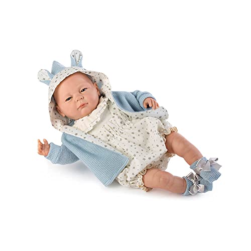 Berbesa Reborn Babypuppe 50 cm, Realistische Reborn-Dekoration, Sammlerwert von Muñecas Berbesa