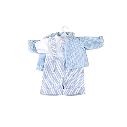 Blauer Anzug mit Blauer Jacke Set für 62cm Puppe von Muñecas Berbesa