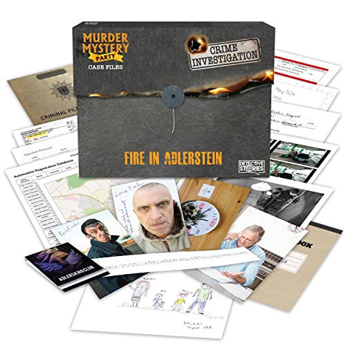 (New Aug) UG Murder Mystery Party Case Files: Fire in Alderstein von Murder Mystery Party