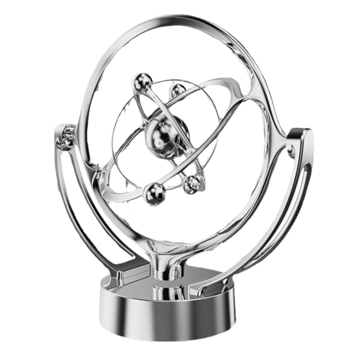 Perpetuum Mobile Toy, Kinetisches Schreibtischspielzeug Für Kinder, Motion Swing Ball, Perpetual Motion Device Kinetische Kunst, Magnetic Swing Energy Or-bitPhysics Toy Desktop Ornament Dekoration von Murman