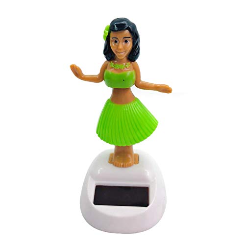 Solar Wackelfiguren 10cm Hawaiianische Tänzerin Solarfigur, Solar Tanz Hawaii Mädchen, Solar Tanz Hawaii Mädchen, Solartanz Spielzeug, Solarfigur Wackelkopf Figur Solarspielzeug Geschenke von Murman