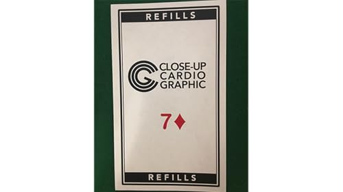 7D Refill Close-up Cardiographic by Martin Lewis, Magic Trick, Card Trick, Street Magic von Murphy's Magic Supplies, Inc.