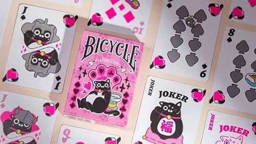 Bicycle Cat (Pink) Playing Cards by US Playing Card Co. von Murphy's Magic Supplies, Inc.