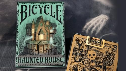 Bicycle Haunted House Spielkarten von Collectable Playing Cards, tolles Geschenk für Kartensammler von Murphy's Magic Supplies, Inc.