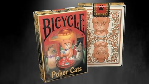 Murphy's Magic Supplies, Inc. Bicycle Poker Cats V2 Spielkarten von Murphy's Magic Supplies, Inc.