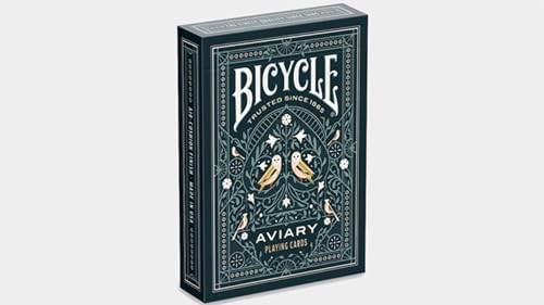 Bicycle Voliere Spielkarten | Cooles Poker-Deck zum Sammeln | Karten für Zauberer und Zaubertricks von Murphy's Magic Supplies, Inc.