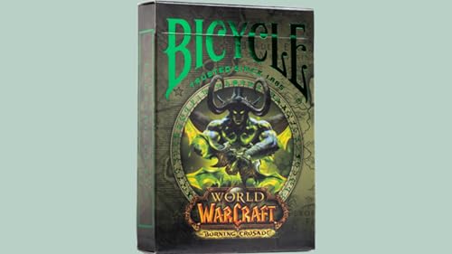 Murphy's Magic Supplies, Inc. Spielkarten, Bicycle World of Warcraft #2, Cardstock, Gold, tragbar, Unisex, Made in USA, klassischer Stil, 1 Deck von Murphy's Magic Supplies, Inc.