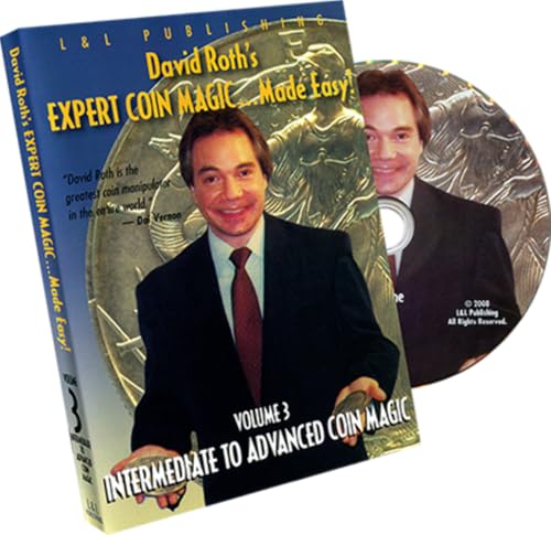 David Roth Intermediate-Advanced Coin Magic | DVD | Geld | Coin Magic | Close Up von Murphy's Magic Supplies, Inc.