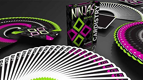 Limited Edition Cardistry Ninjas Remix von De'vo | Cooles Poker-Deck zum Sammeln | Karten für Zauberer und Zaubertricks von Murphy's Magic Supplies, Inc.