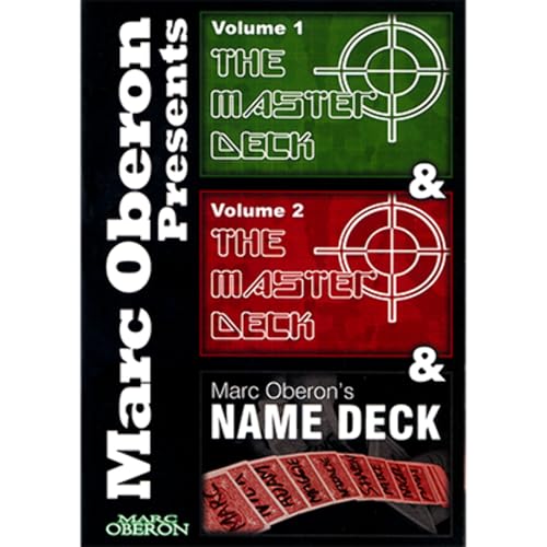 Master Deck von Marc Oberon, Zaubertrick, Kartentrick, Mentalismus von Murphy's Magic Supplies, Inc.