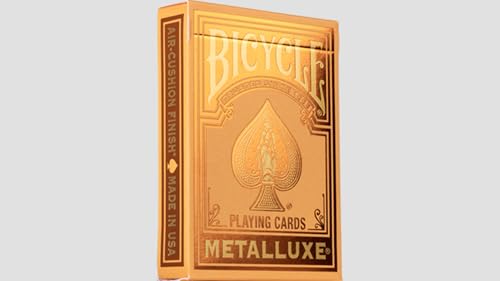 Murphy's Magic Supplies, Inc. Bicycle Metalluxe Orange Spielkarten von US Playing Card Co. von Murphy's Magic Supplies, Inc.