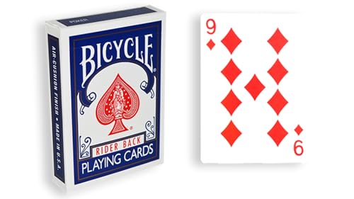 Murphy's Magic Supplies, Inc. Blue One Way Forcing Deck (9d), No Skill Required, Card Trick von Murphy's Magic Supplies, Inc.