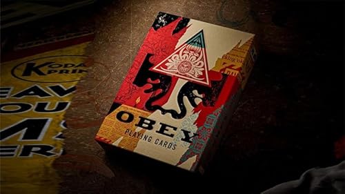 Murphy's Magic Supplies, Inc. Obey Collage Edition Spielkarten von theory11 von Murphy's Magic Supplies, Inc.