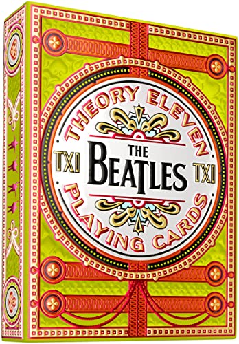 Murphy's Magic Supplies, Inc. Theory11 Spielkarten "The Beatles", Grün von theory11