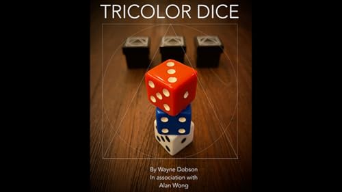 Murphy's Magic Supplies, Inc. Tricolor Dice von Wayne Dobson und Alan Wong - Trick von Murphy's Magic Supplies, Inc.