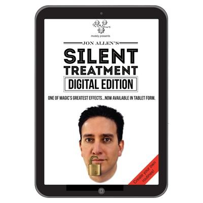 Silent Treatment (Digital Edition) von Jon Allen, Zaubertrick, Anfänger, Fortgeschrittene, Kartentrick, Mentalismus, Bühne von Murphy's Magic Supplies, Inc.