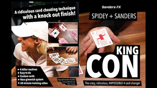 Spidey's King Con von Richard Sanders - Card Magic Trick von Murphy's Magic Supplies, Inc.