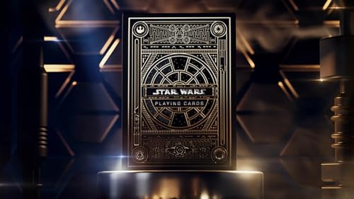 Star Wars Gold Edition Spielkarten von theory11, tolles Geschenk für Kartensammler von Murphy's Magic Supplies, Inc.