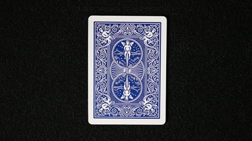 Three and a Half Bicycle Rider Back (Blue Club 3 1/2), Magic Trick, No Skill Required, Card Trick von Murphy's Magic Supplies, Inc.