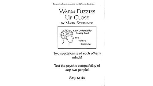 Warm Fuzzies Up Close by Mark Strivings, Magic Trick, Mentalism von Murphy's Magic Supplies, Inc.