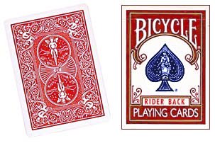 Murphy's Manufacturing Three Way Forcing Deck Bicycle (Red) von Murphy's Manufacturing