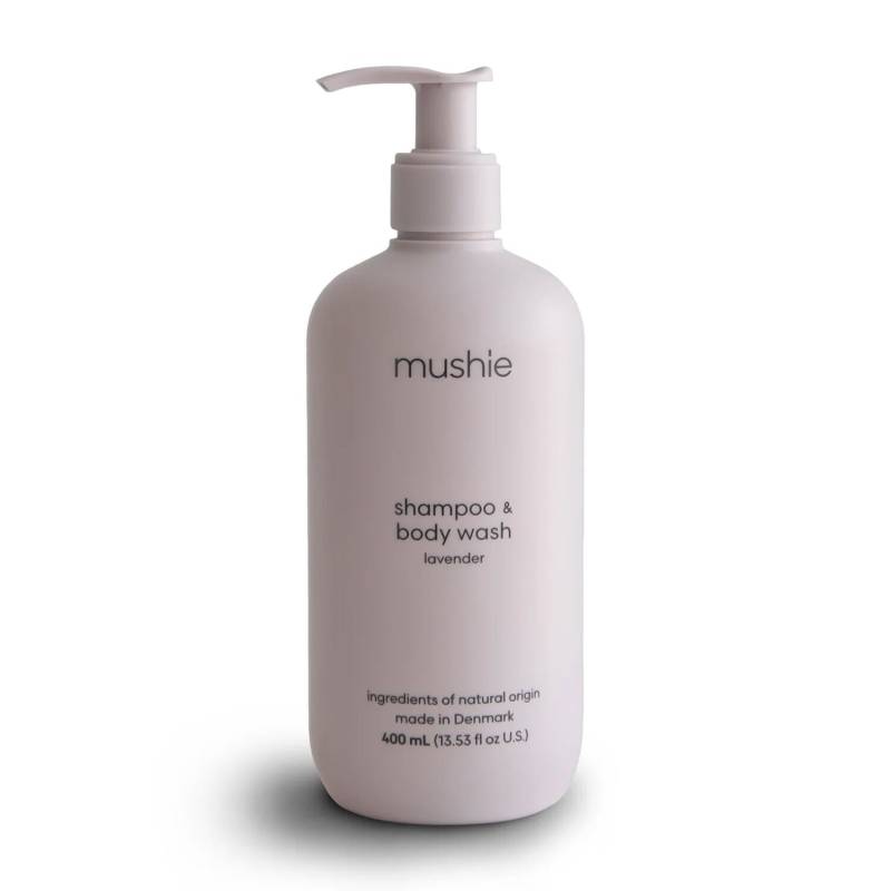 Mushie Baby Shampoo &  Body Wash Lavender Cosmos 400 ml, Light Purple von Mushie