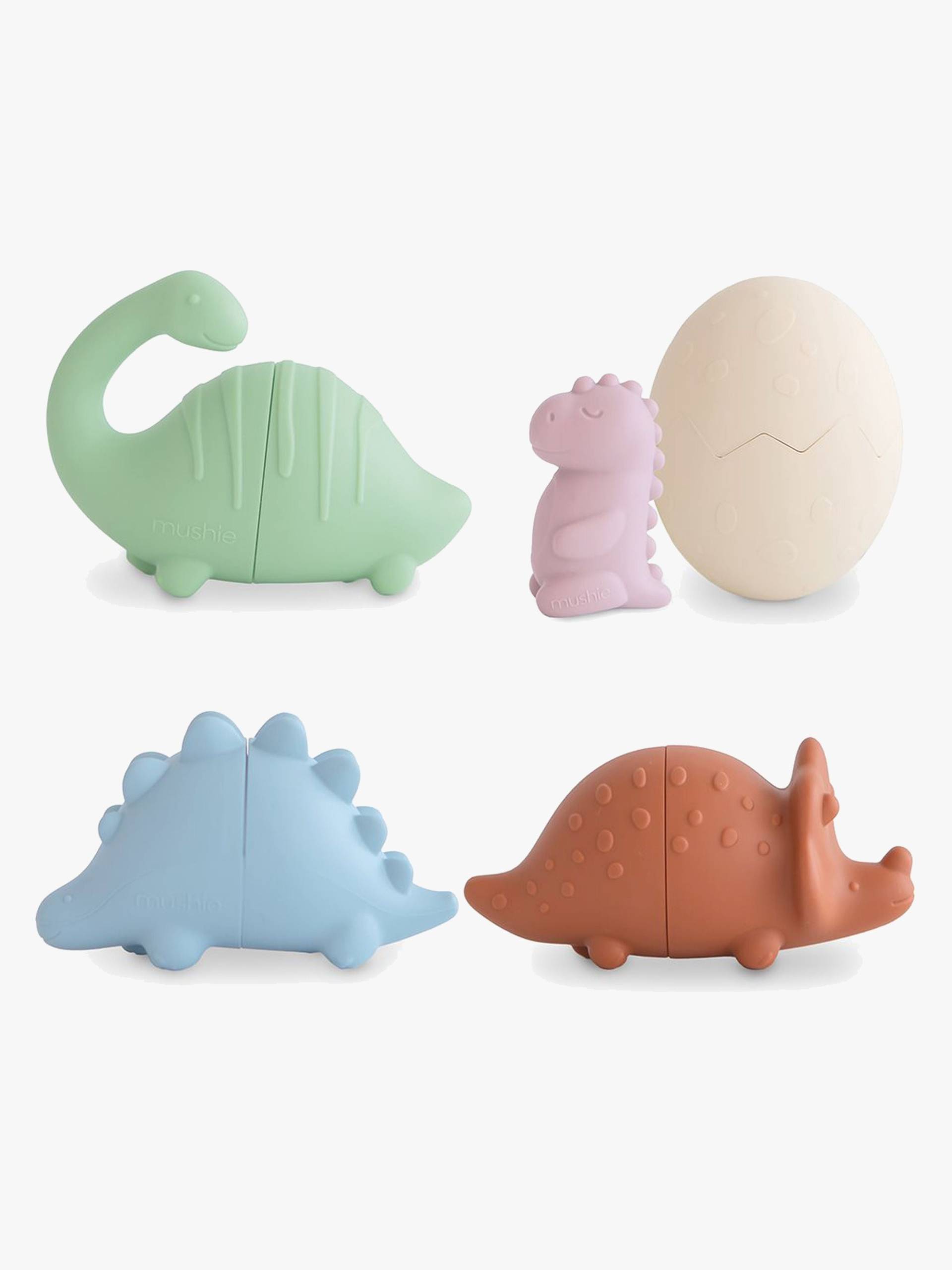 Mushie Badespielzeug Dinosaurier 5er-Pack Mushie Badespielzeug Dinosaurier 5er-Pack von Mushie