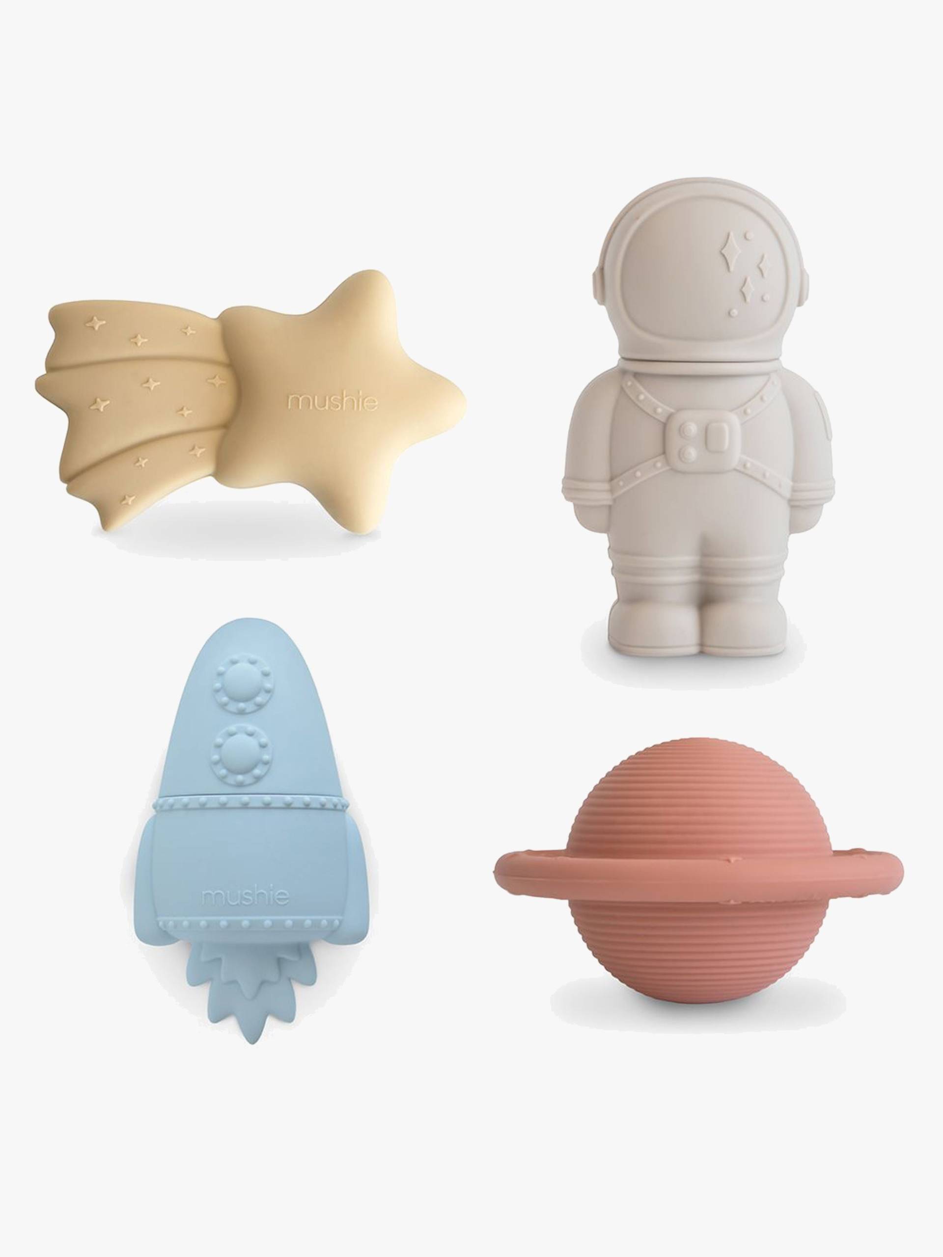 Mushie Badespielzeug Weltraum 4er-Pack Mushie Badespielzeug Weltraum 4er-Pack von Mushie