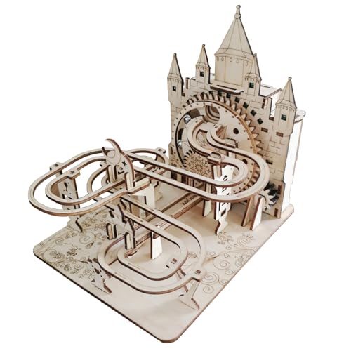 Music Park 3D Puzzle Elektrisch Kugelbahn holzpuzzle Erwachsene Automatische Kugelzirkulation Mach einem Freund das richtige Geschenk Heimdekoration von Music Park