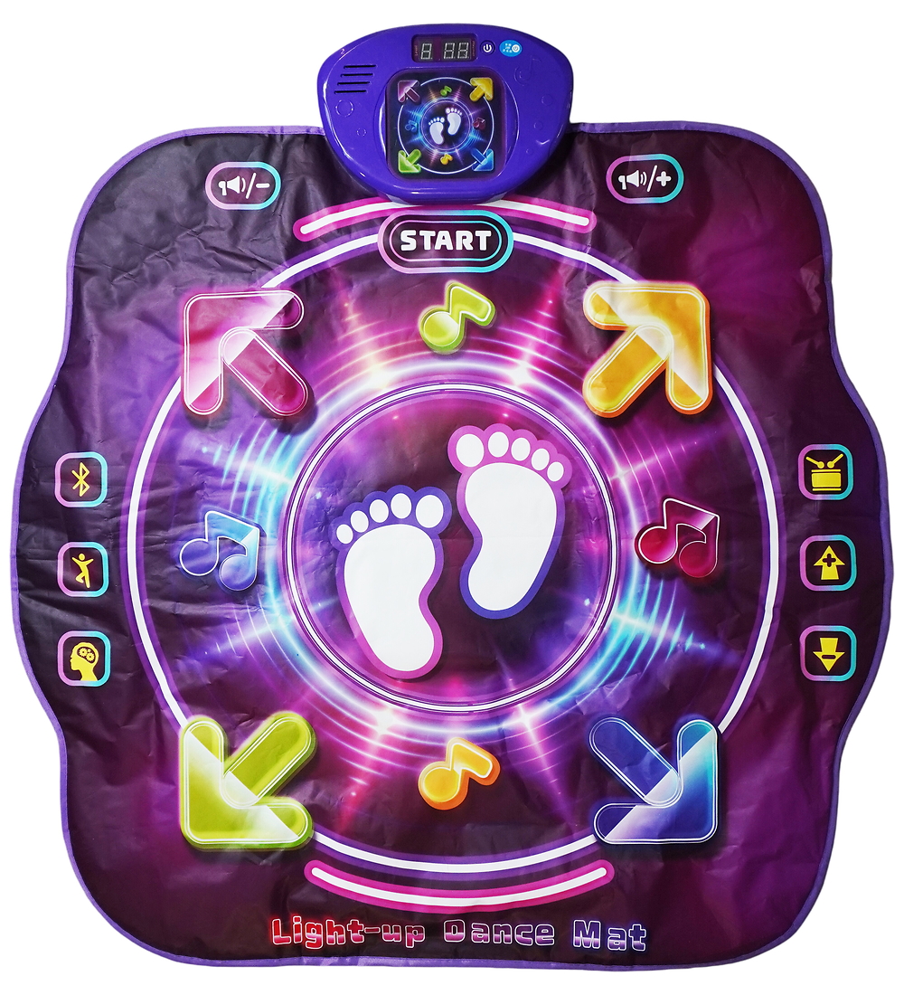 Music Tanzmatte m. Sound/Licht - 92 cm - Mode - Music - One Size - Spielzeug Music Tanzmatte m. Sound/Licht - 92 cm - Mode - Music - One Size - Spielzeug von Music
