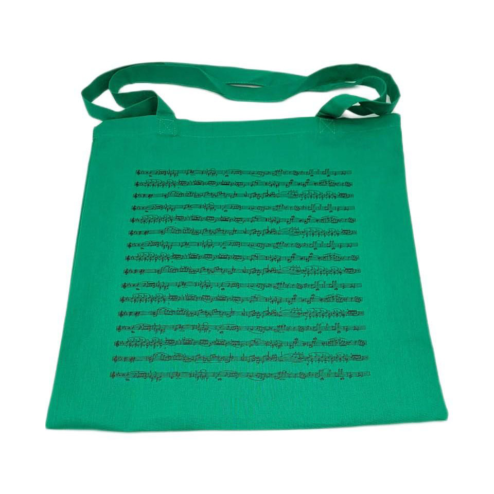 Musikboutique Kübler Bag - Sheetmusic, green Geschenkartikel von Musikboutique Kübler