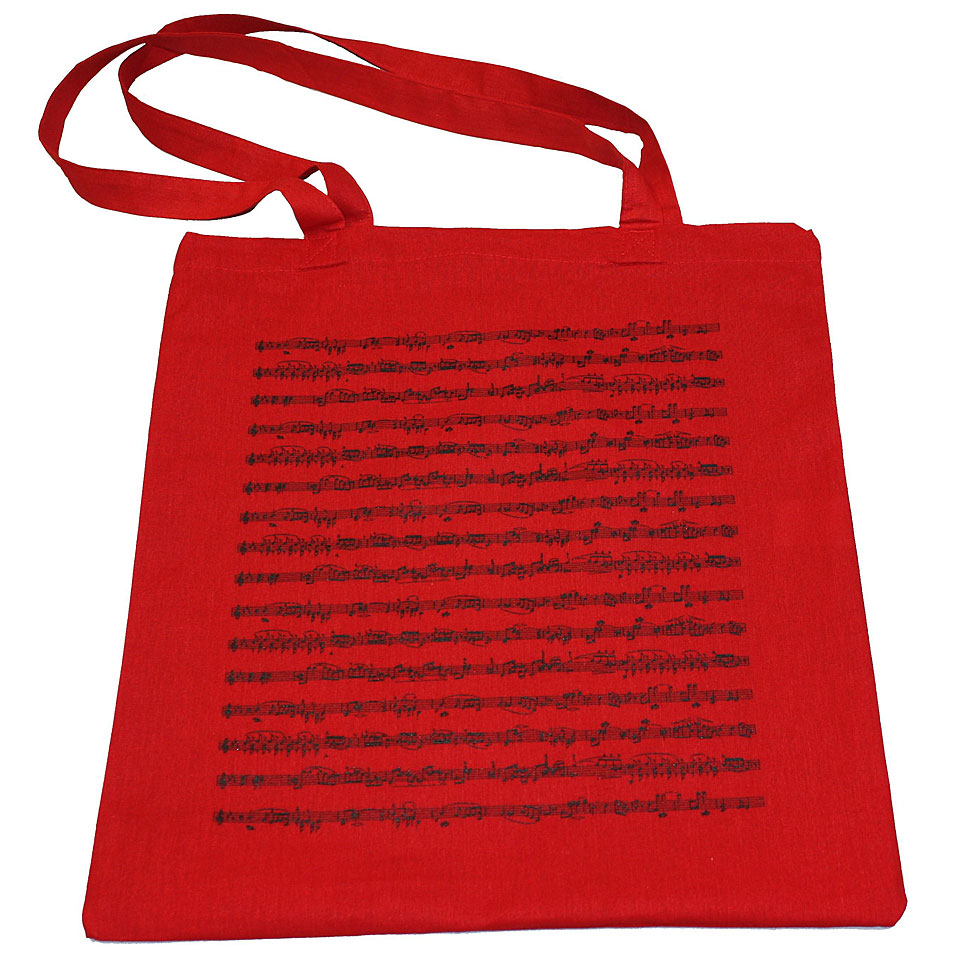 Musikboutique Kübler Bag - Sheetmusic, red Geschenkartikel von Musikboutique Kübler