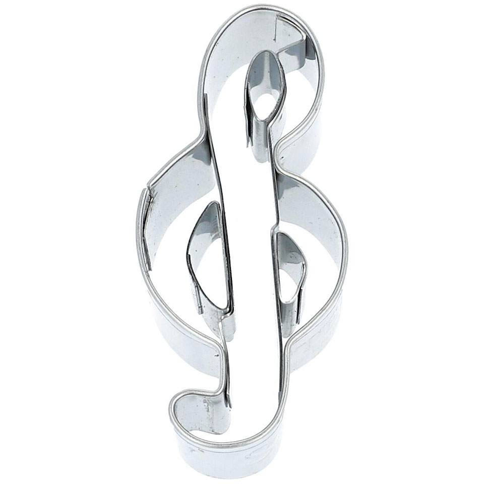 Musikboutique Kübler Cookie Cutters - trebleclef smal Geschenkartikel von Musikboutique Kübler