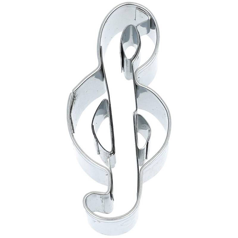 Musikboutique Kübler Cookie Cutters - trebleclef smal Geschenkartikel von Musikboutique Kübler