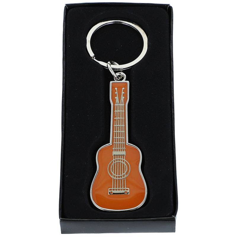 Musikboutique Kübler Keyring - Classic Guitar in Box Schlüsselanhänger von Musikboutique Kübler