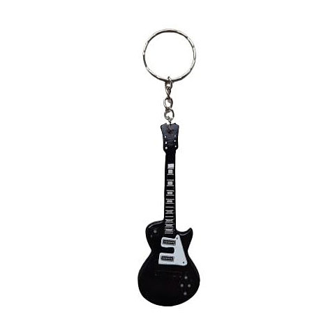 Musikboutique Kübler Keyring - Les Paul, black Schlüsselanhänger von Musikboutique Kübler