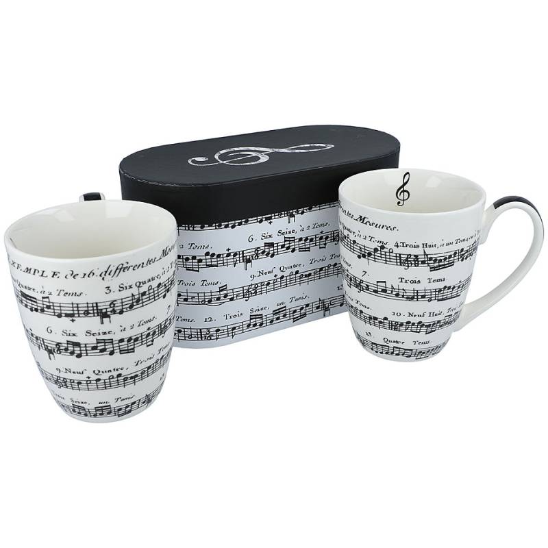 Musikboutique Kübler Mug - Adagio (Set of 2) Kaffeetasse von Musikboutique Kübler