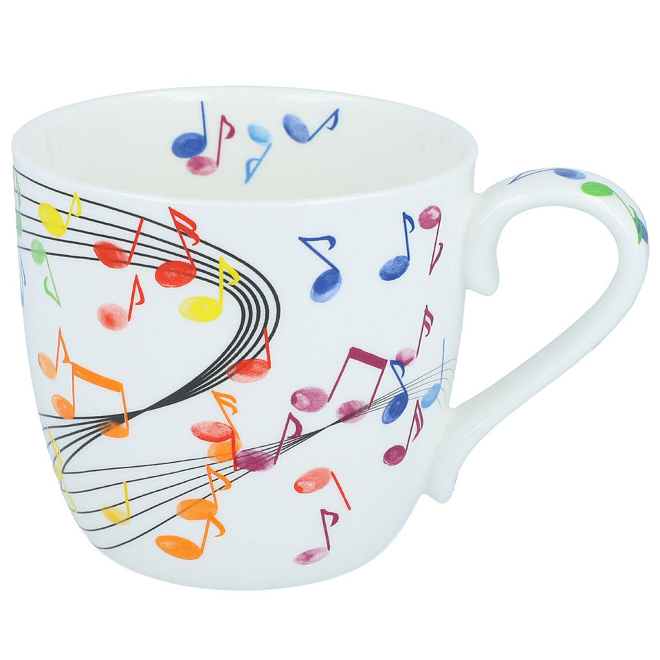 Musikboutique Kübler Mug - Flying notes Kaffeetasse von Musikboutique Kübler