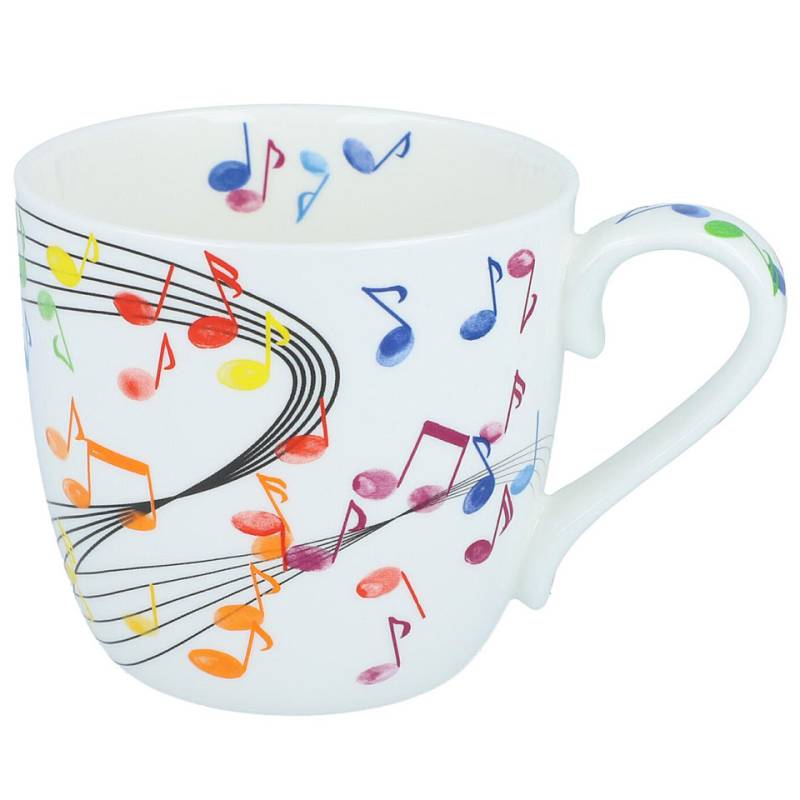 Musikboutique Kübler Mug - Flying notes Kaffeetasse von Musikboutique Kübler