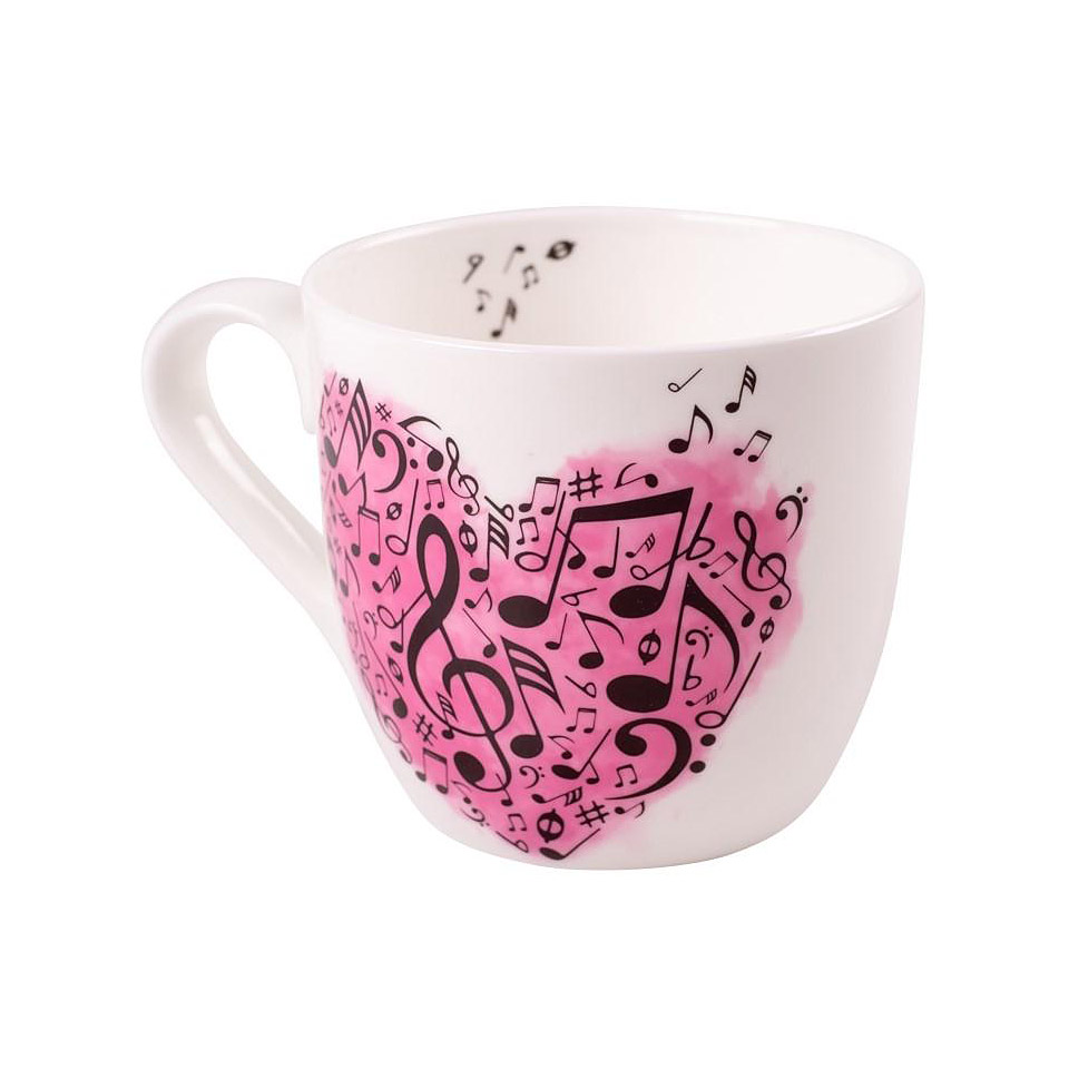 Musikboutique Kübler Mug - Love is the Key Kaffeetasse von Musikboutique Kübler