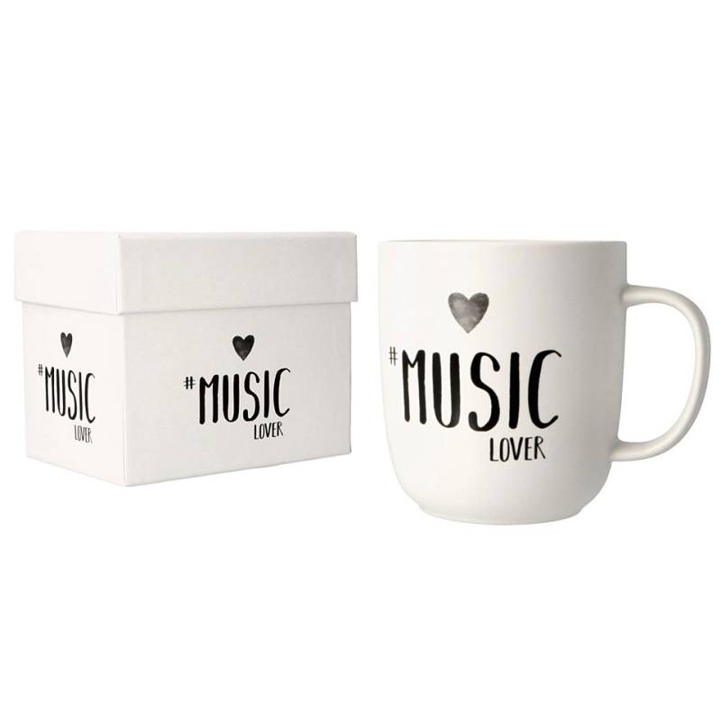 Musikboutique Kübler Mug - # music lover Kaffeetasse von Musikboutique Kübler