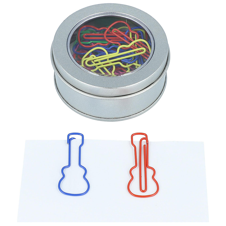 Musikboutique Kübler Paper Clips - Classic Guitar - Assorted Colours von Musikboutique Kübler