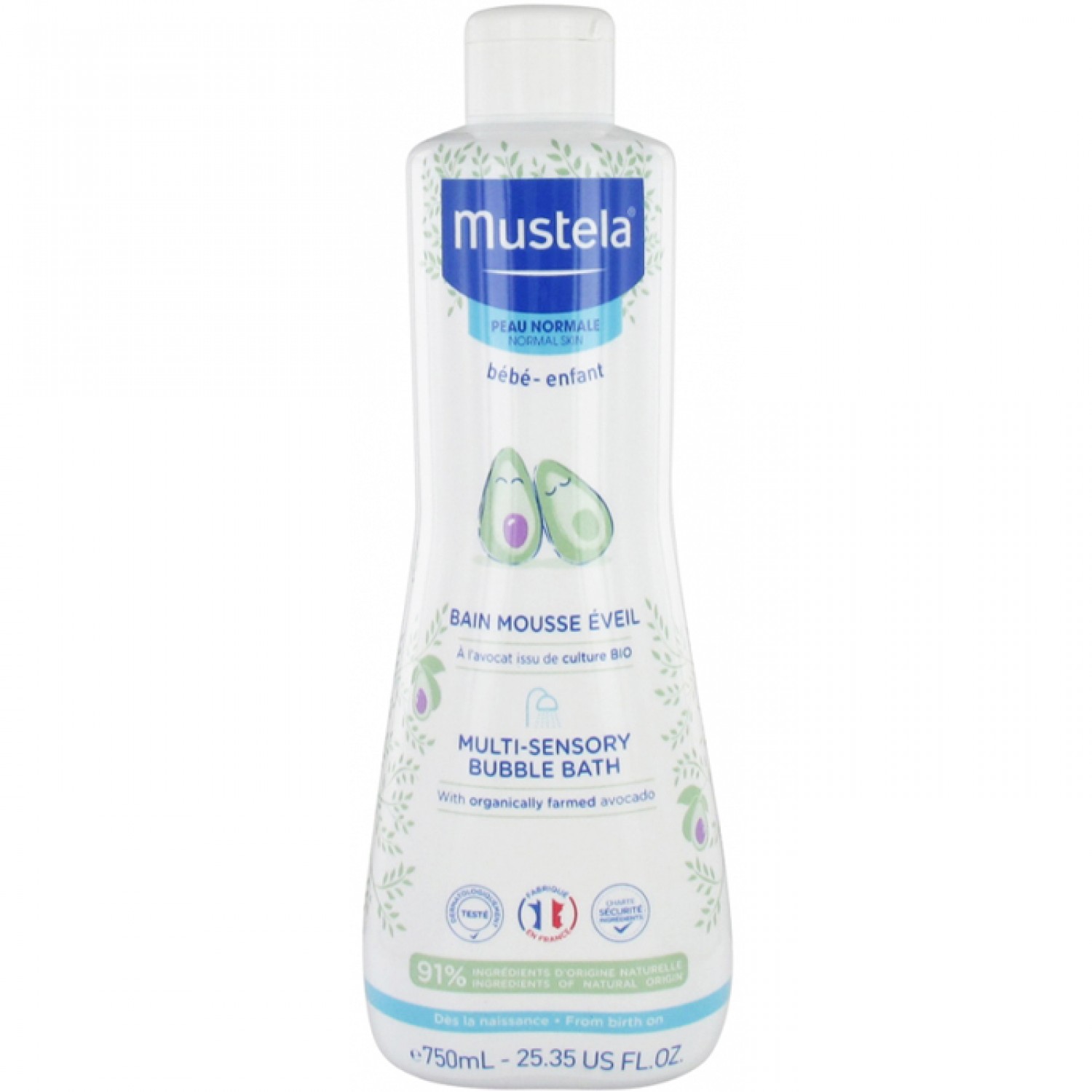 Mustela Badeschaum Tausend Blasen 750ml von Mustela